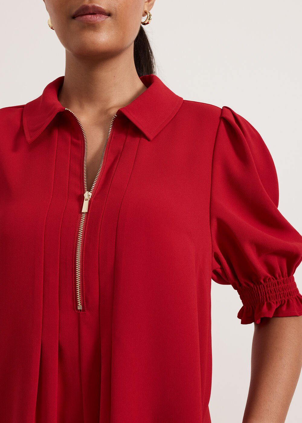 Petite Candice Dress - Red