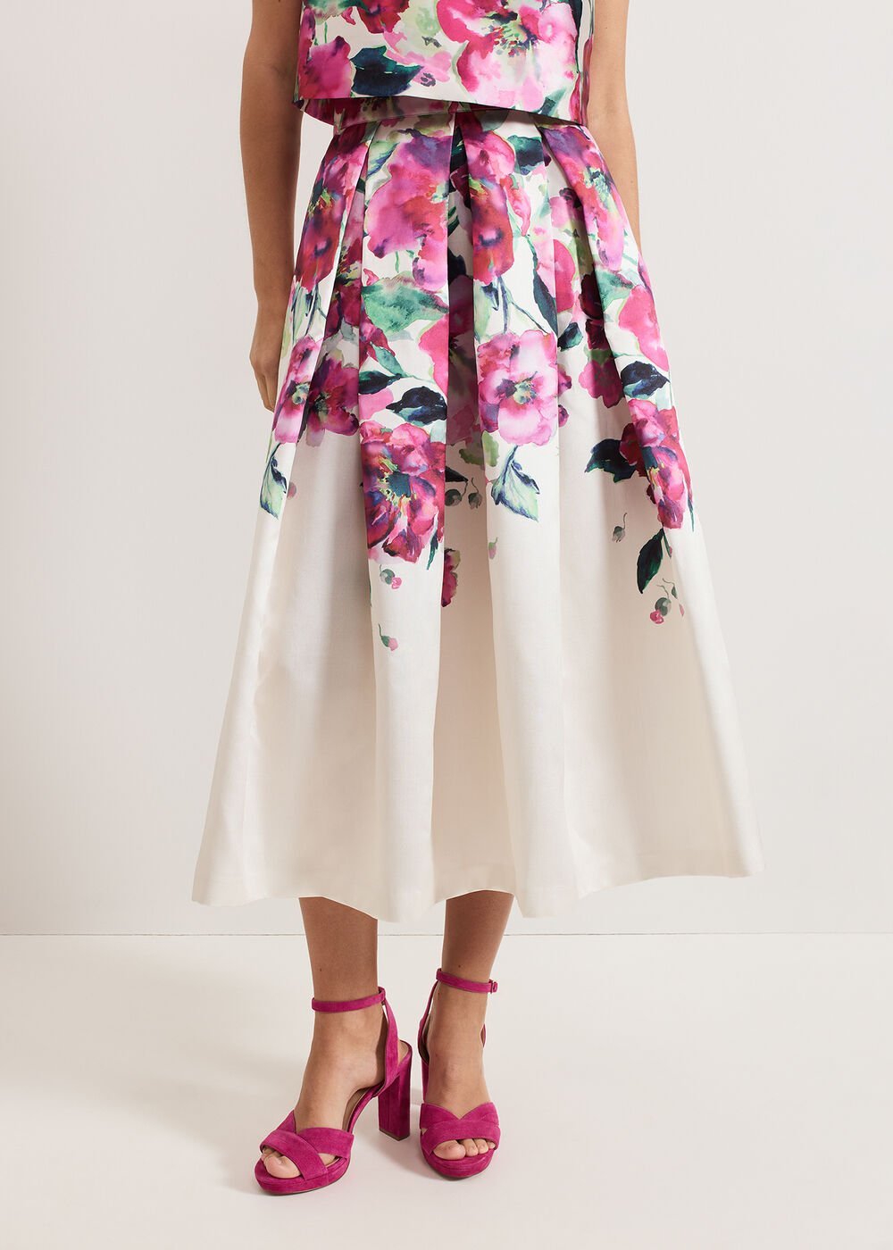 Celeste Border Skirt - Multi