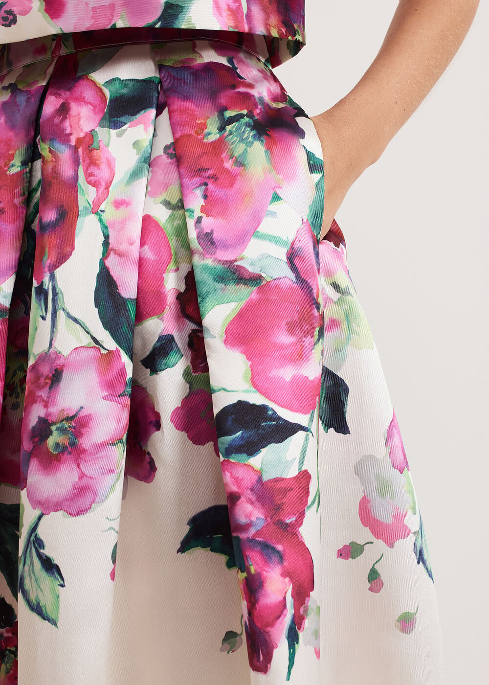 Celeste Border Skirt - Multi