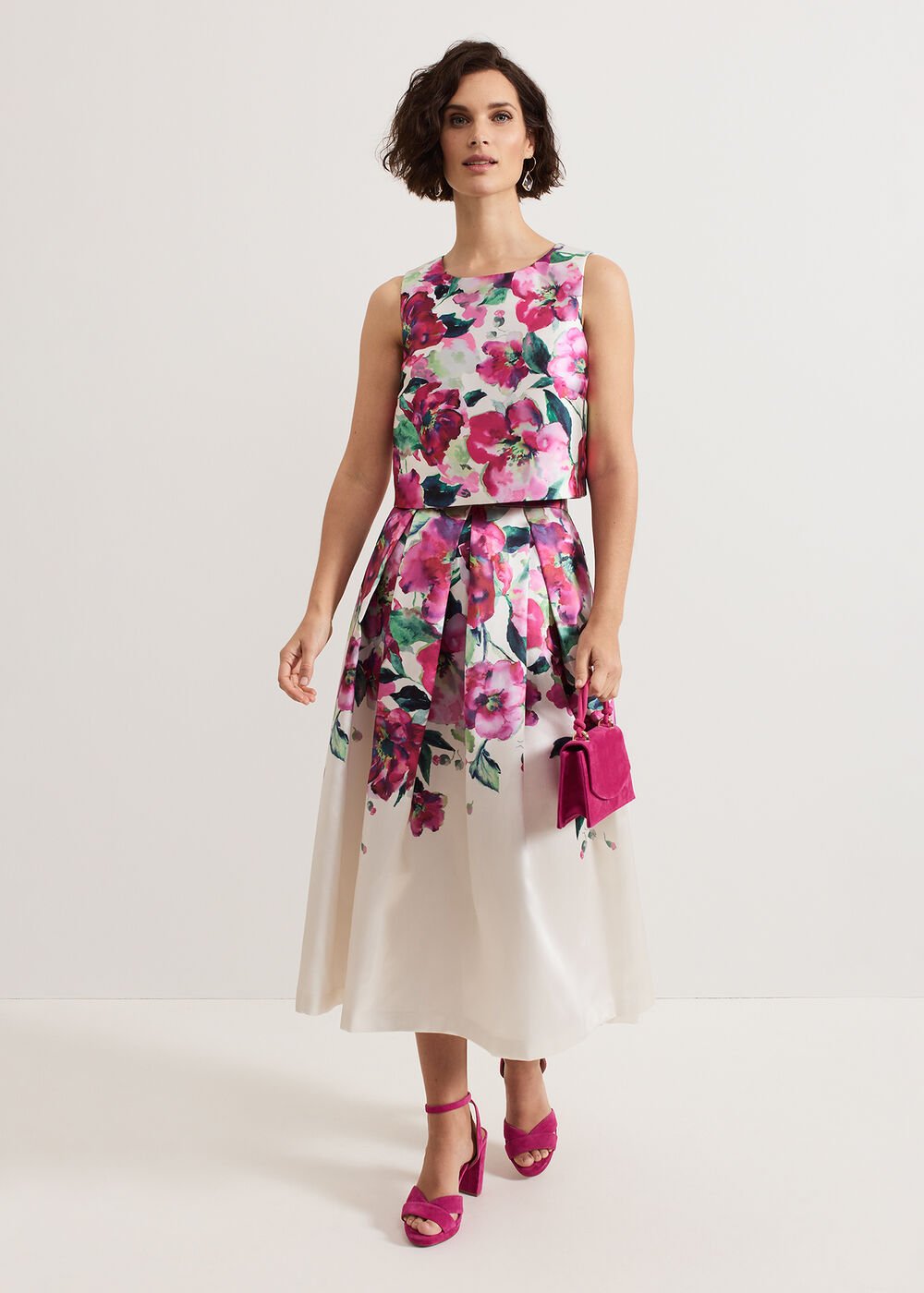 Celeste Border Skirt - Multi