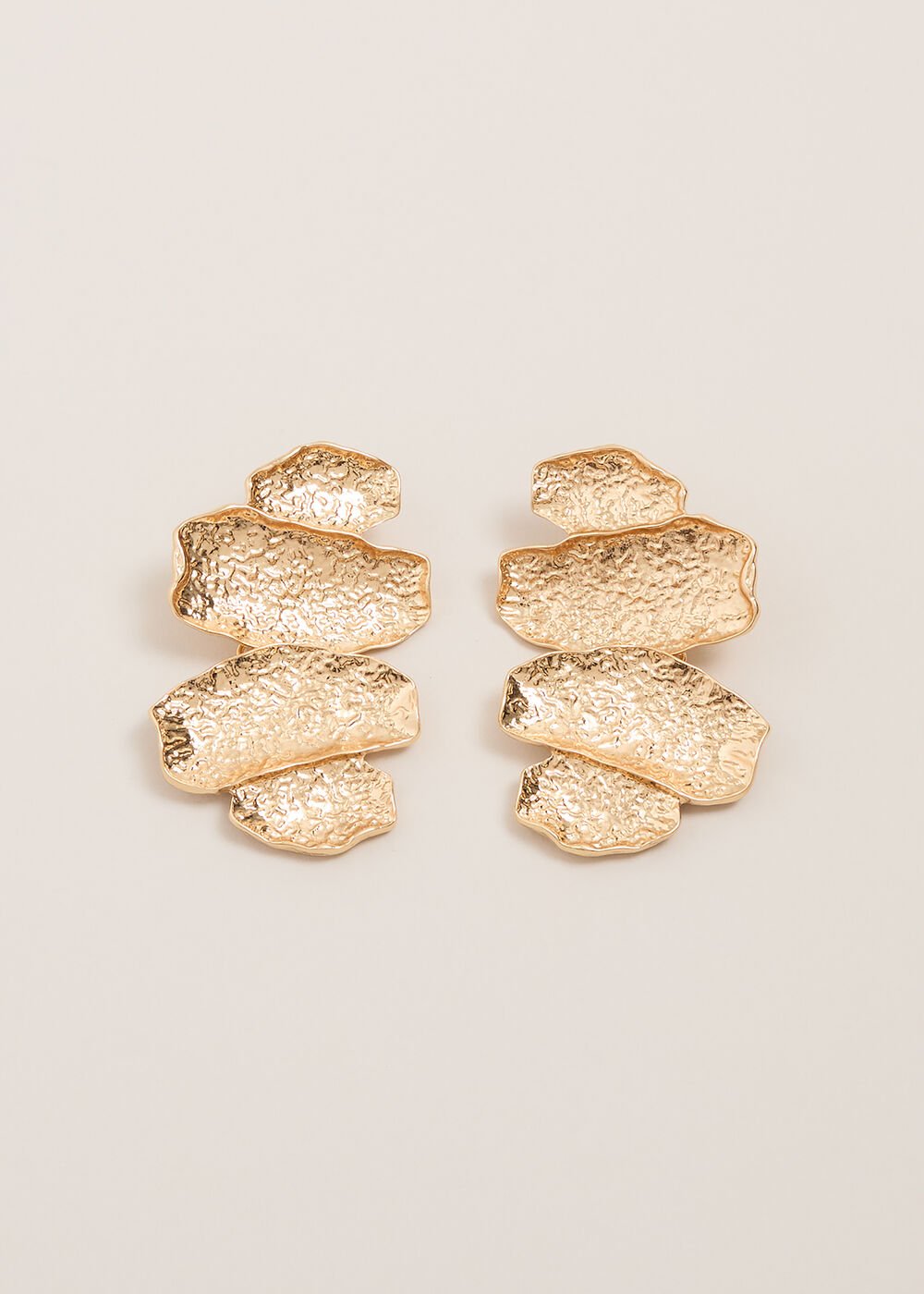 Statement Earrings - Gold