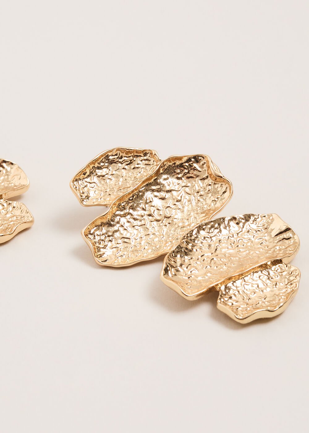 Statement Earrings - Gold