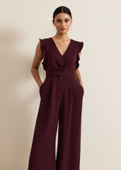 Ayla Jumpsuit - Burgundy