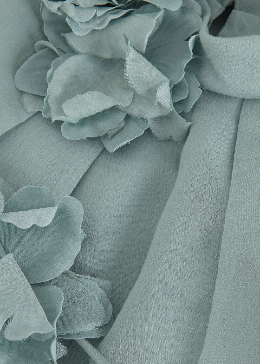Senita Floral Dress - Eau De Nil