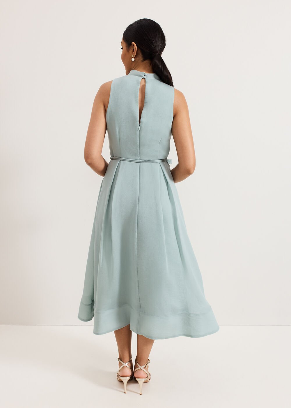 Petite Senita Dress - Eau De Nil