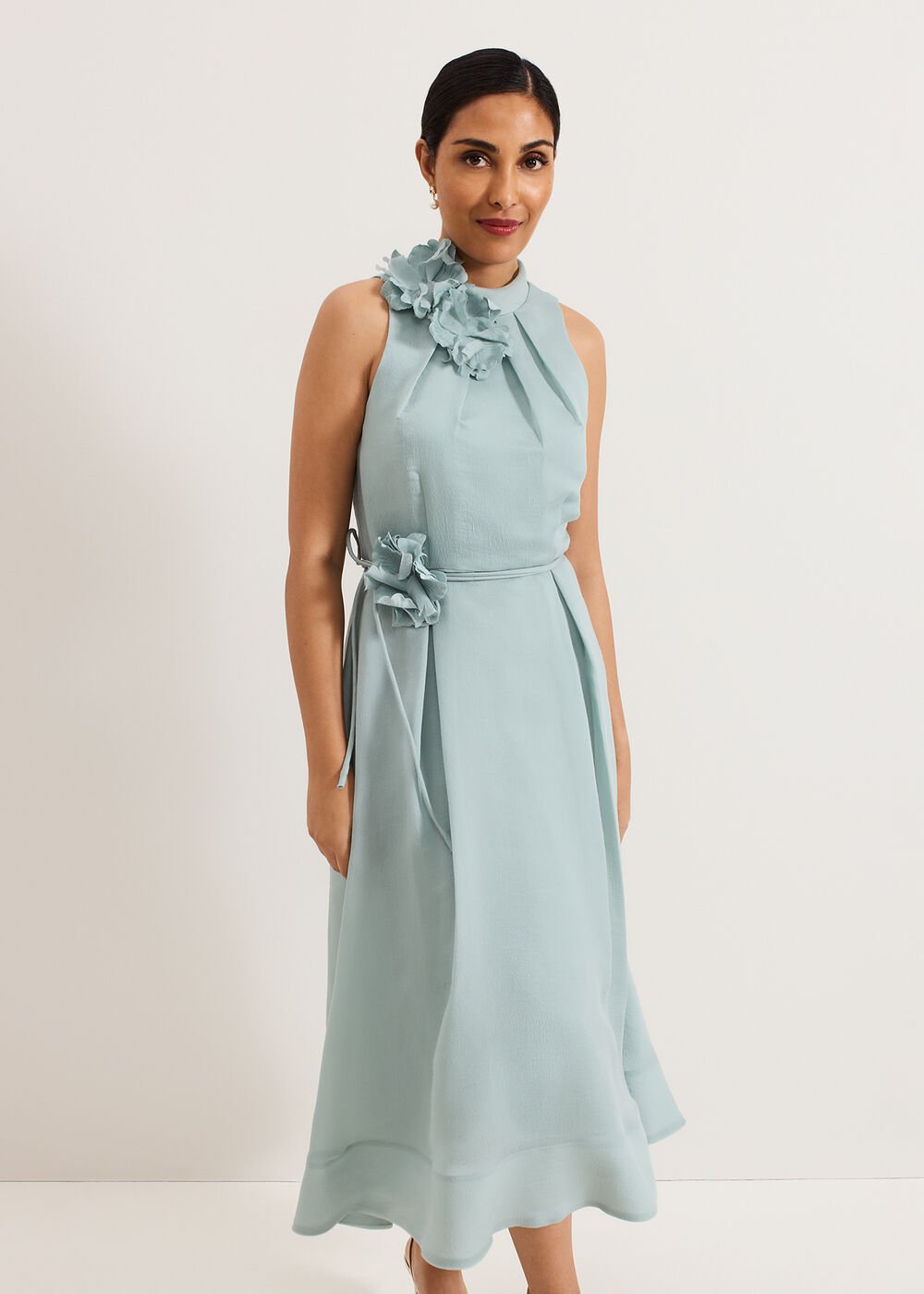 Petite Senita Dress - Eau De Nil