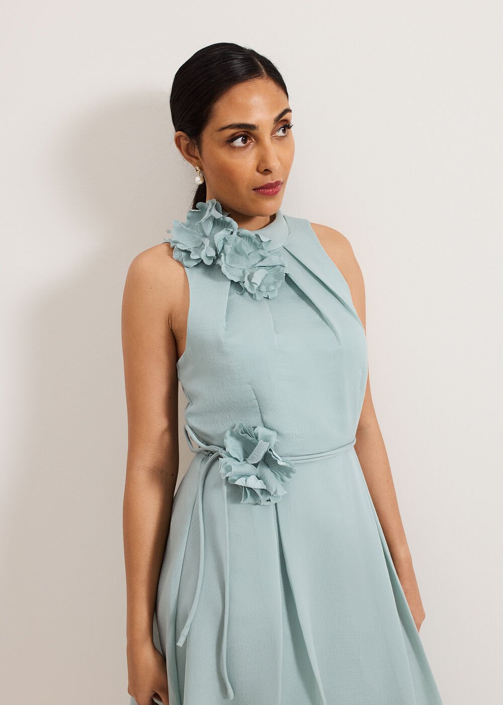 Petite Senita Dress - Eau De Nil