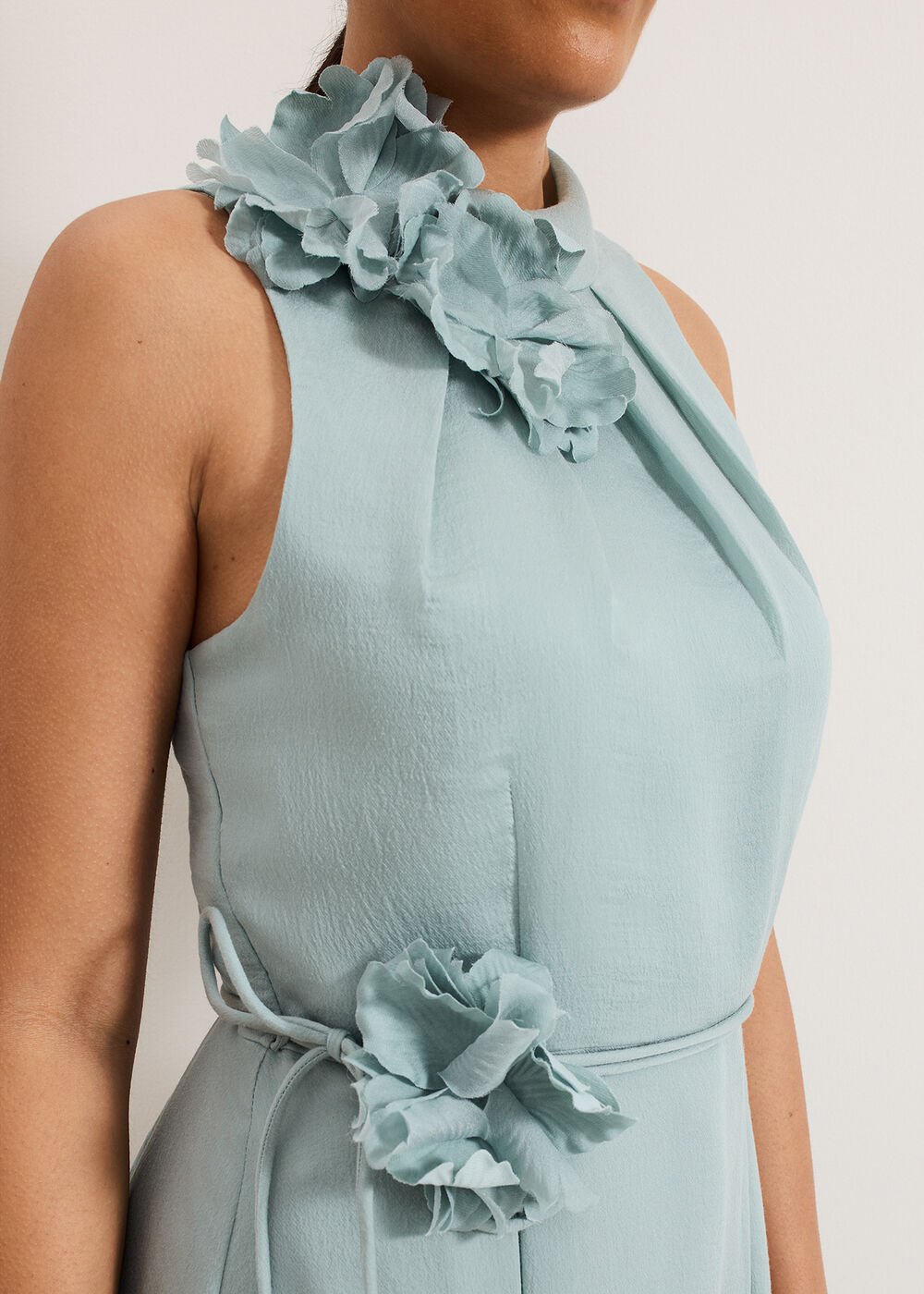 Petite Senita Dress - Eau De Nil