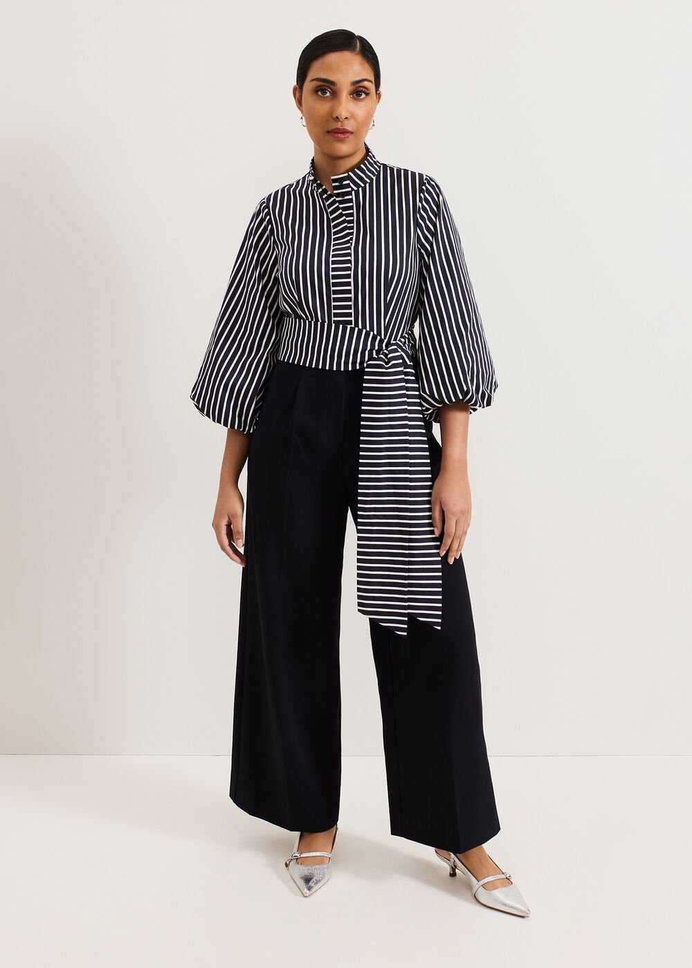 Petite Bree Jumpsuit - Navy