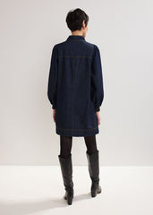 Peggie Denim Dress - Blue