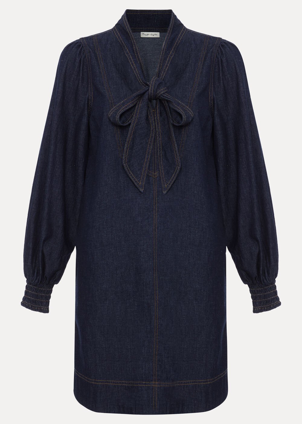 Peggie Denim Dress - Blue