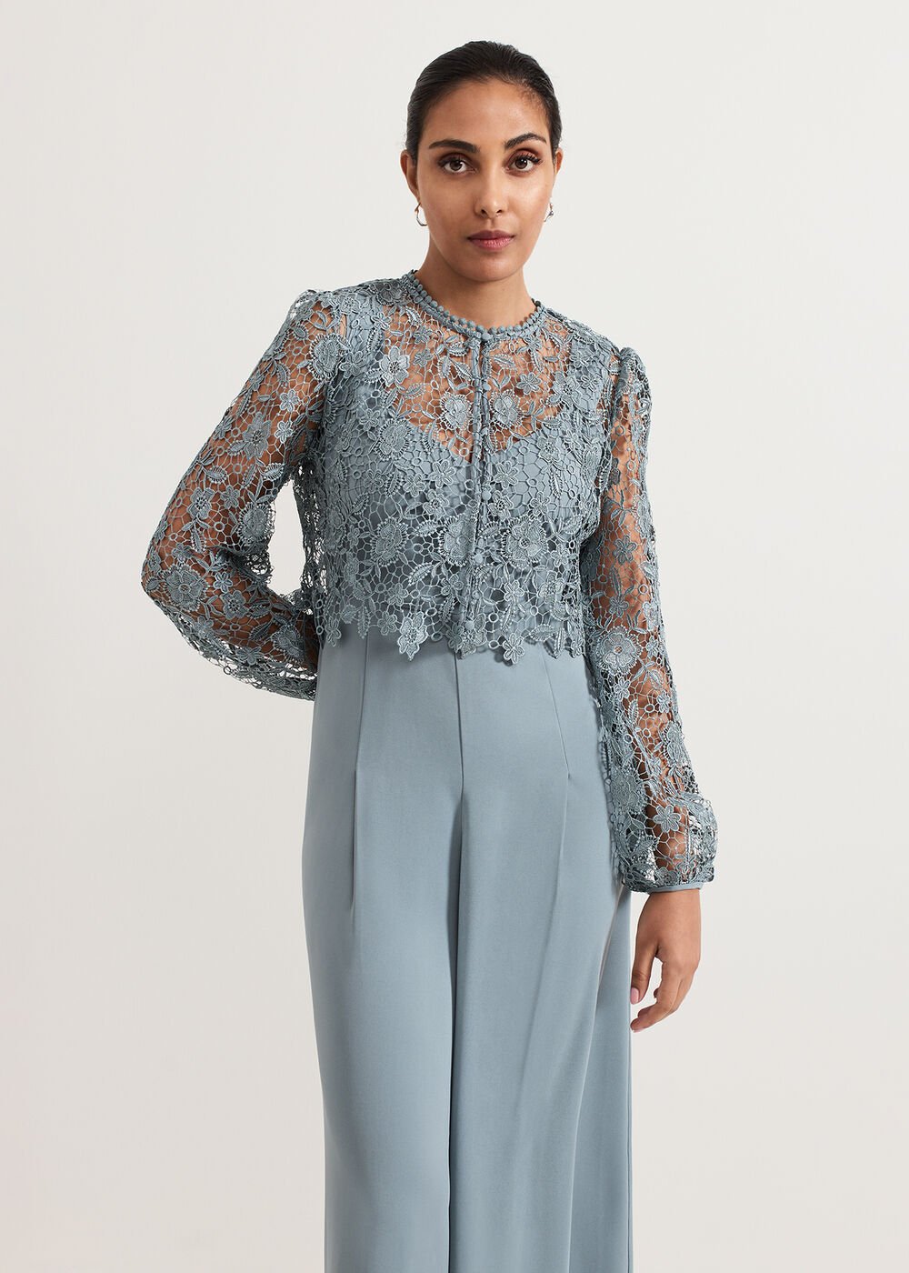 Petite Vanessa Jumpsuit - Eau De Nil