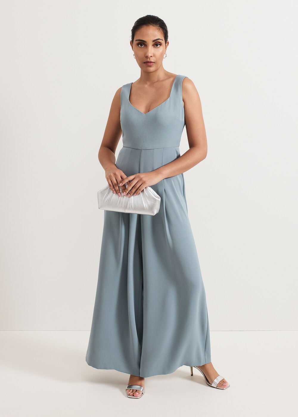 Petite Vanessa Jumpsuit - Eau De Nil