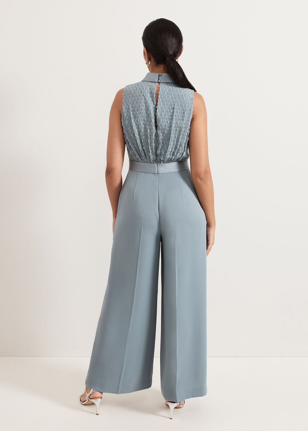 Petite Eliza Jumpsuit - Eau De Nil