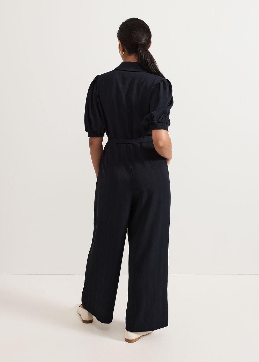 Petite Candice Jumpsuit - Navy