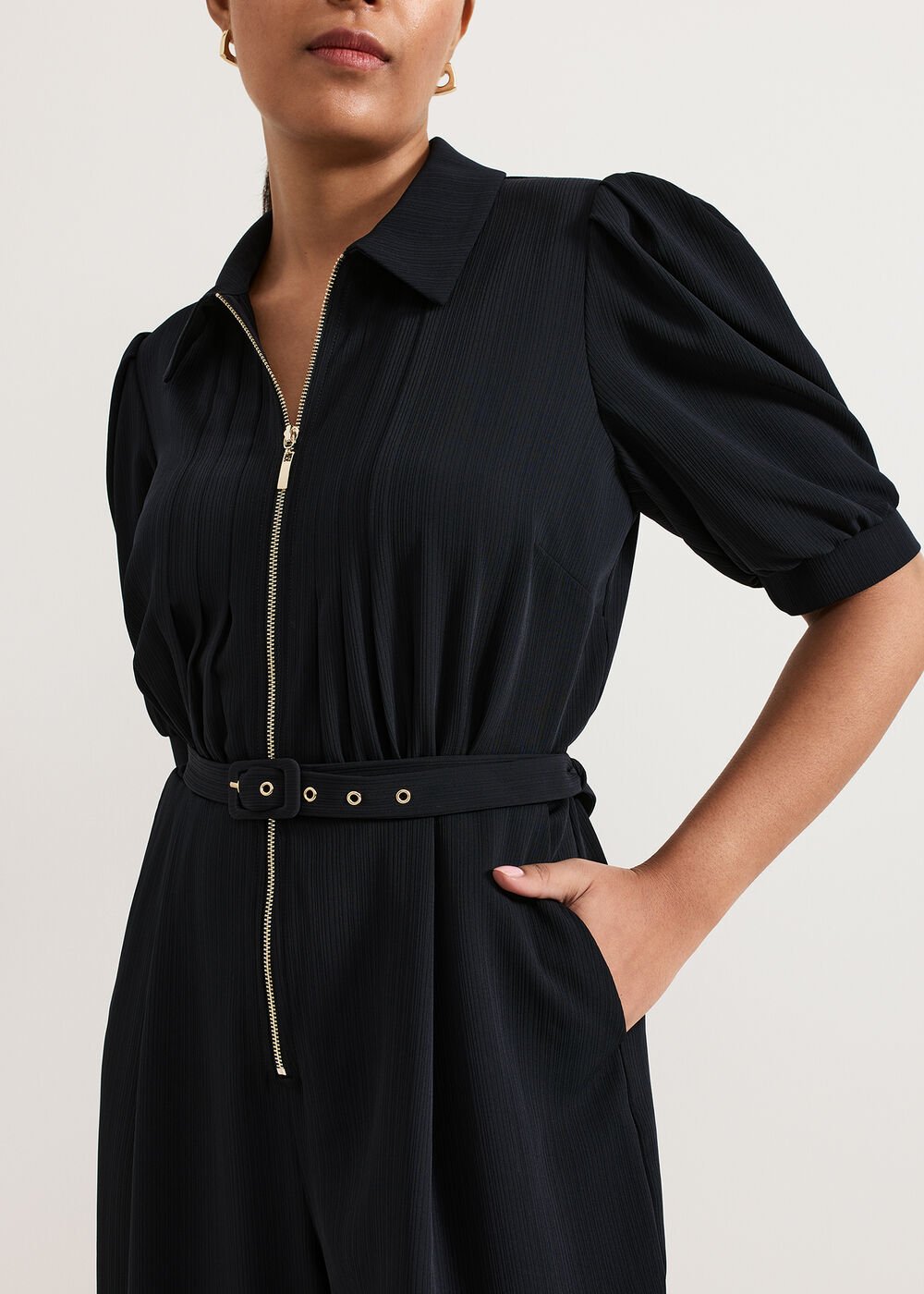 Petite Candice Jumpsuit - Navy