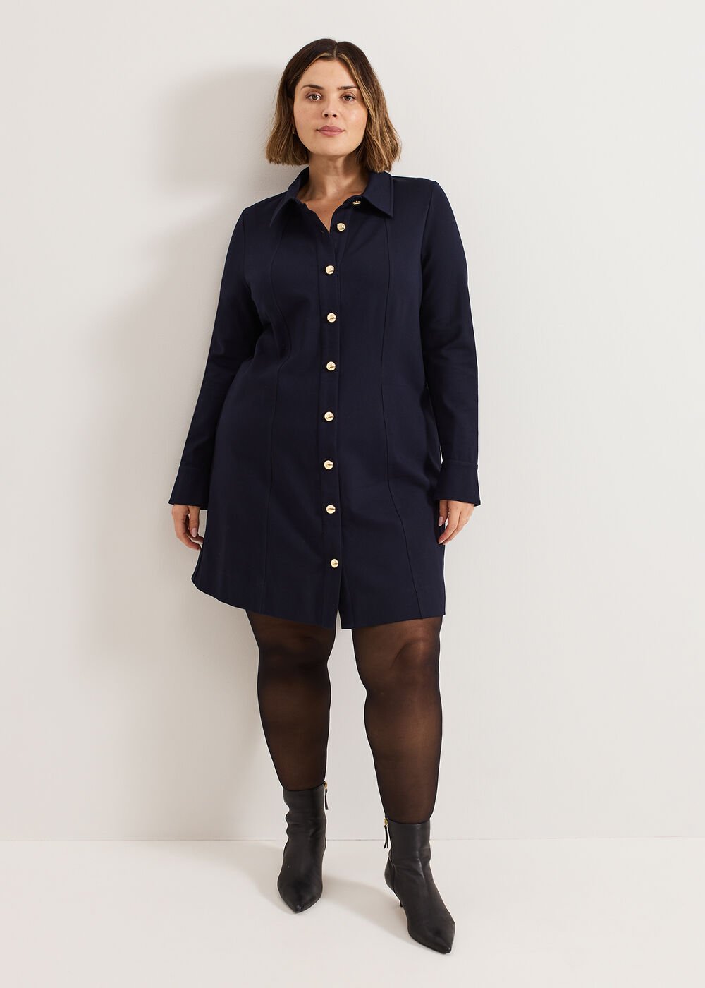 Mavery Mini Dress - Navy