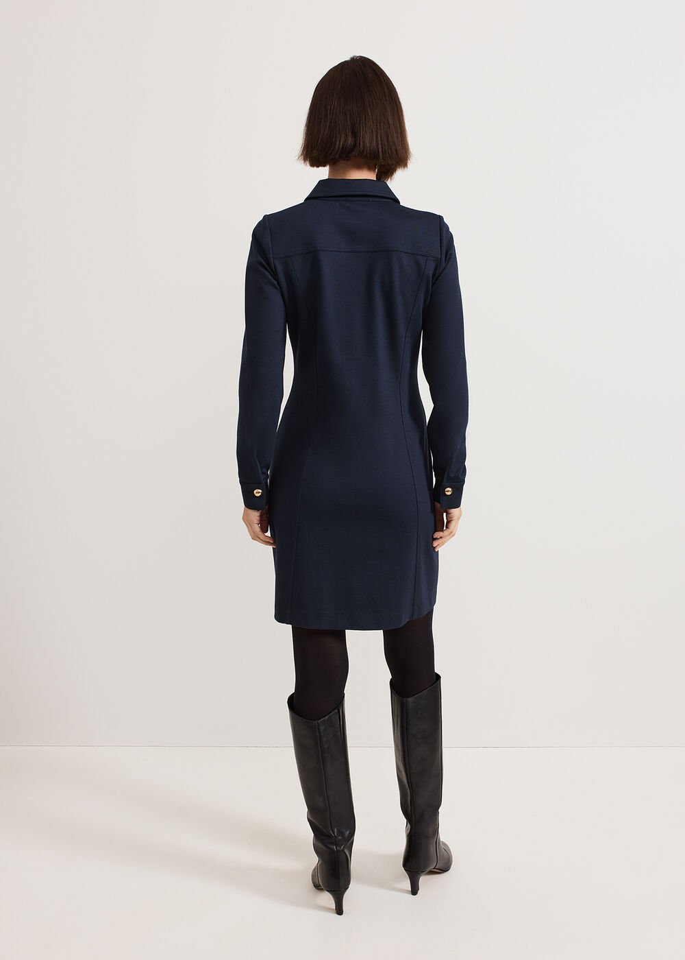 Mavery Mini Dress - Navy