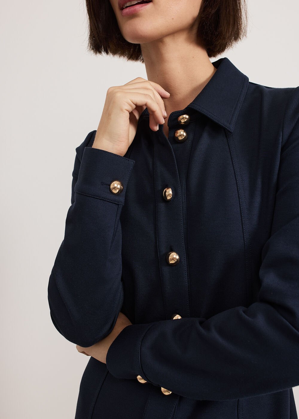 Mavery Mini Dress - Navy