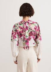 Winnie Floral Top - Multi-Coloured