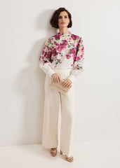 Winnie Floral Top - Multi-Coloured