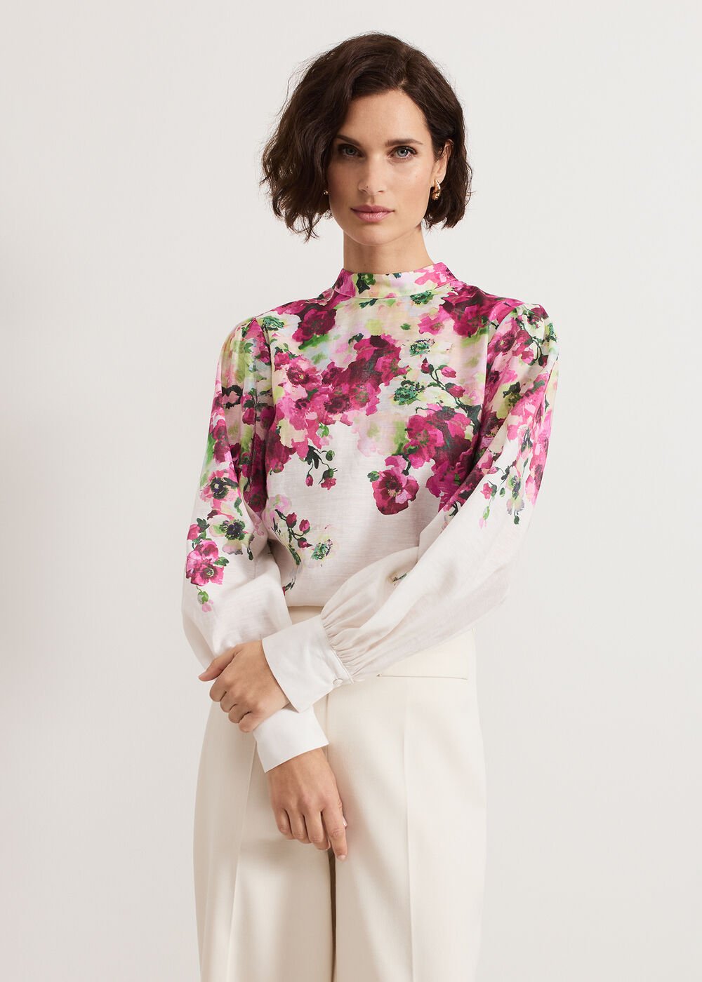Winnie Floral Top - Multi-Coloured