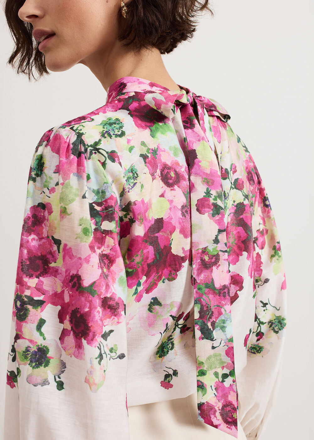 Winnie Floral Top - Multi-Coloured