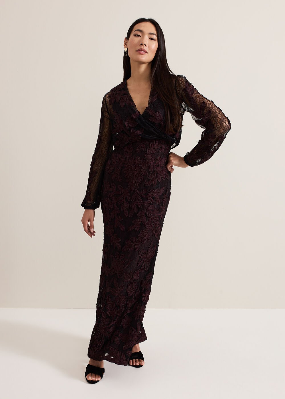 Montee Cover Up - Burgundy