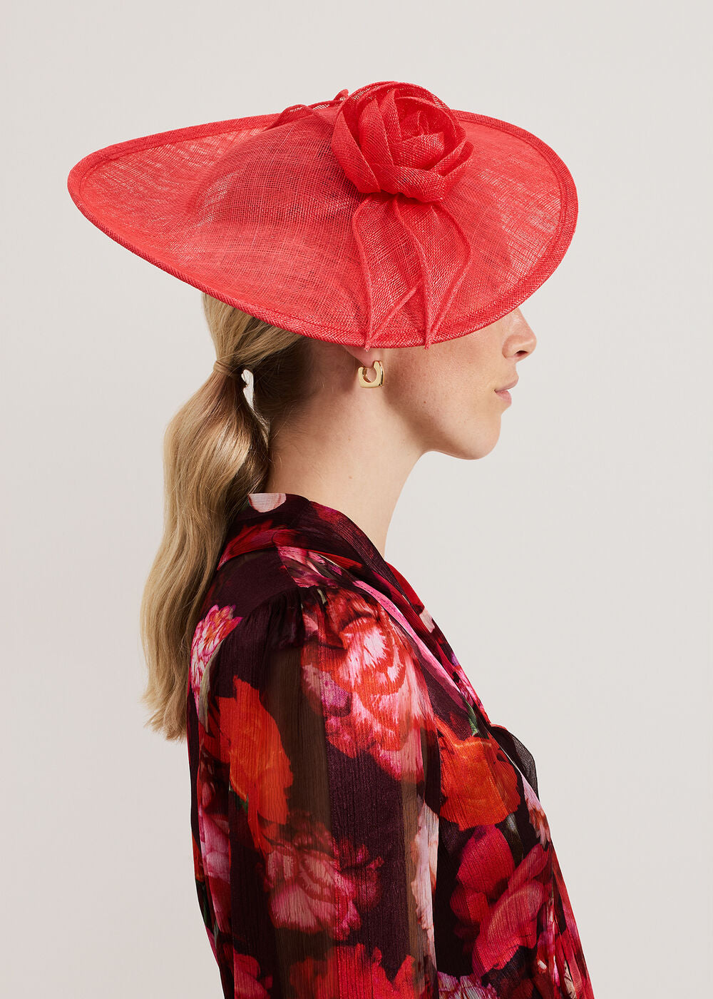 Pink Flower Disc - Pink