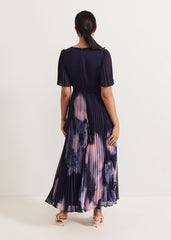Petite Abigail Dress - Navy