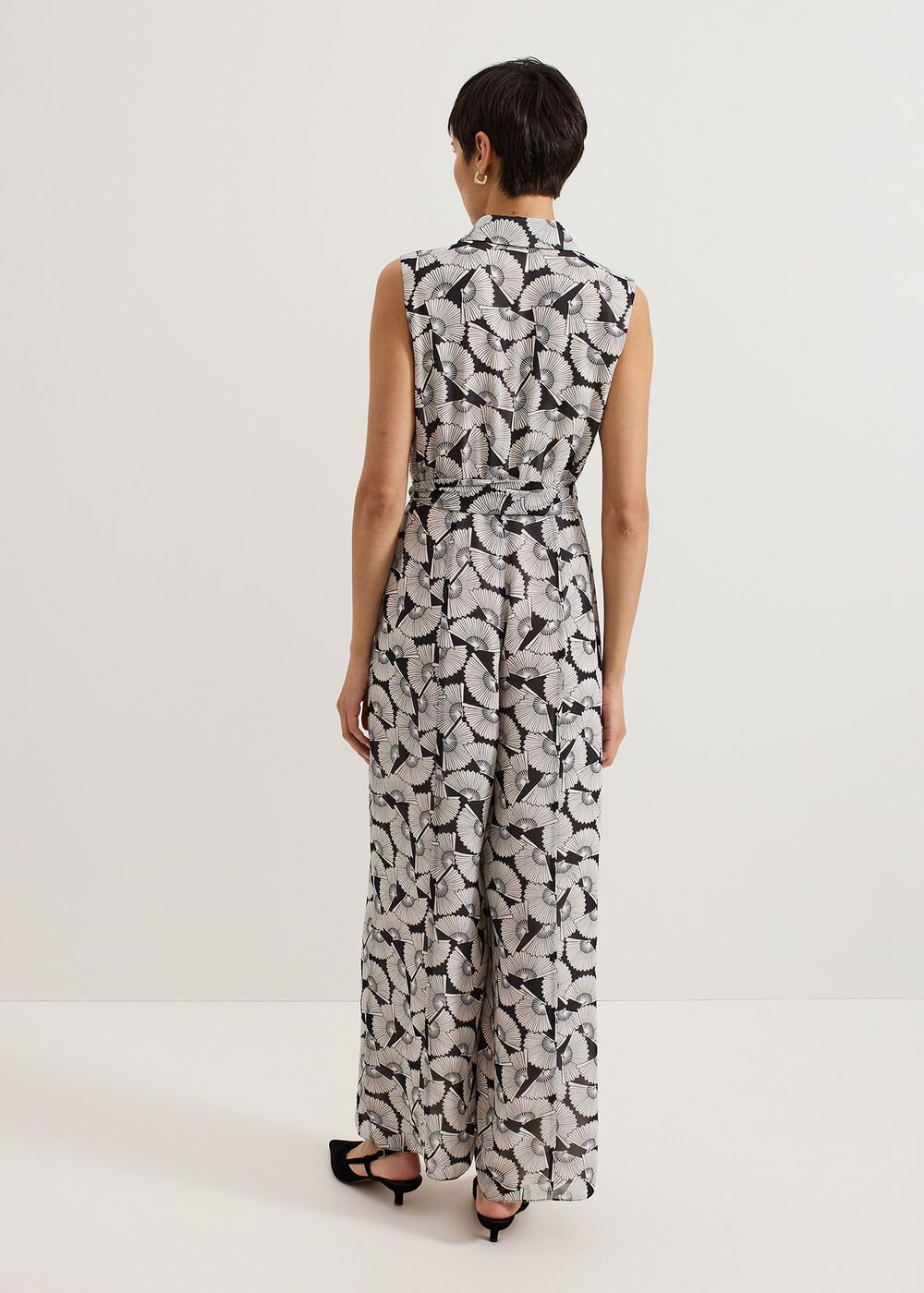 Janine Jumpsuit - Navy/Ivory
