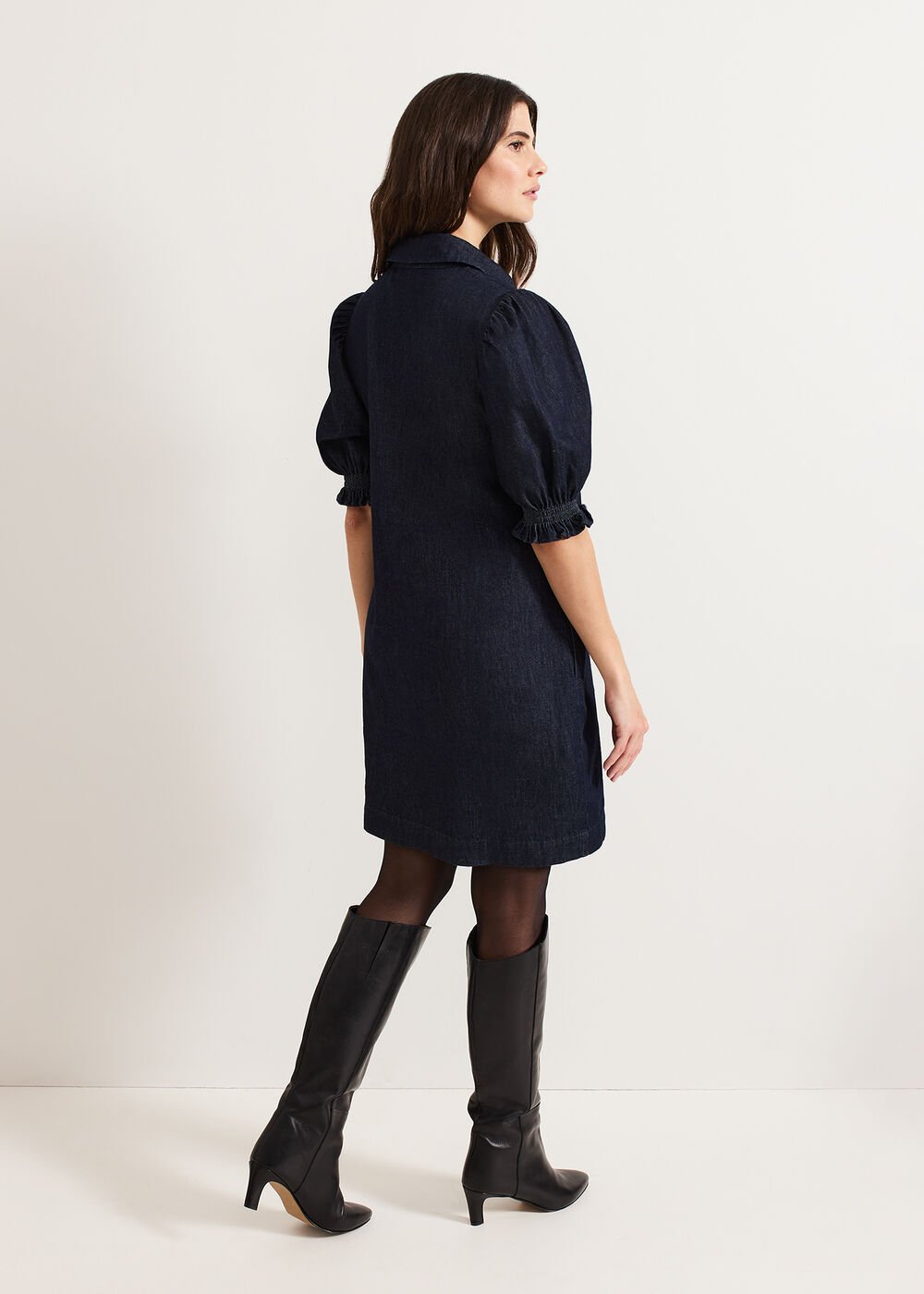Candice Denim Dress - Indigo