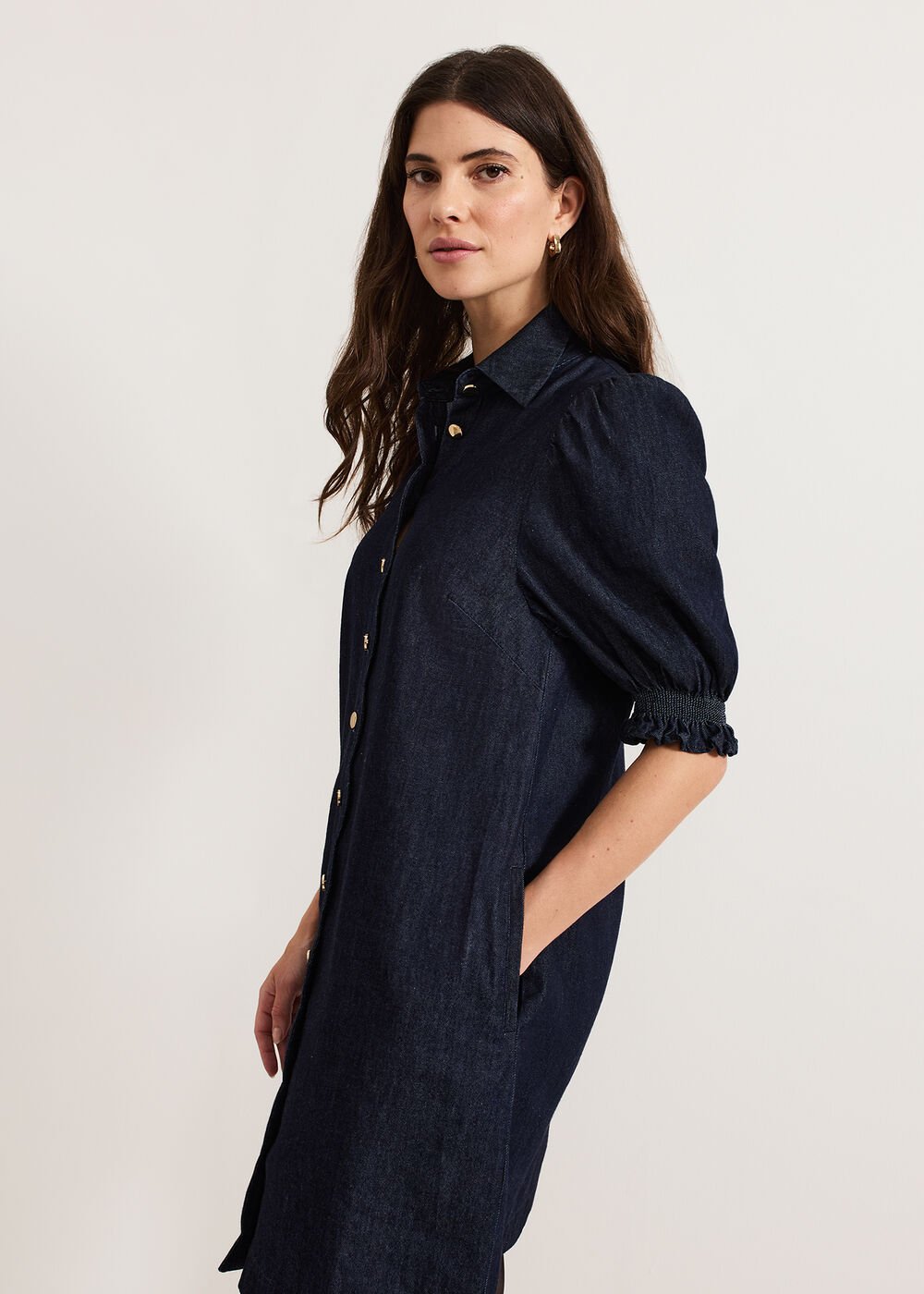 Candice Denim Dress - Indigo