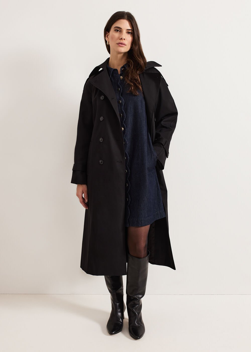 Candice Denim Dress - Indigo