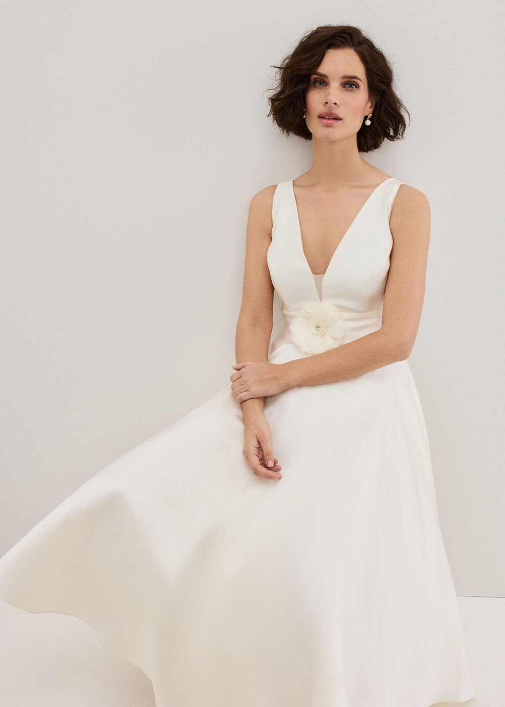 Ariel Ivory Wedding Dress - Ivory