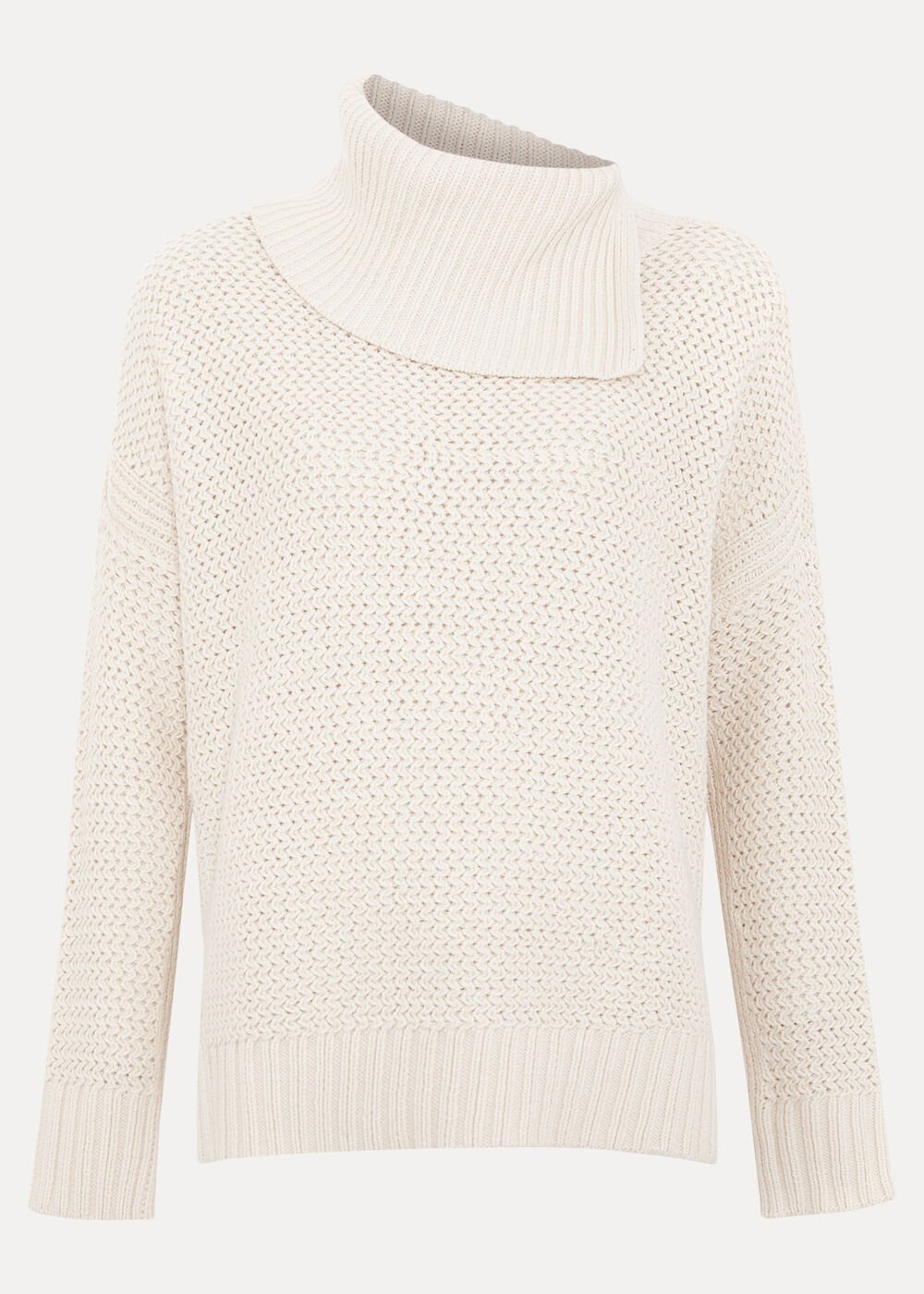 Jean Textured Jumper - Ivory