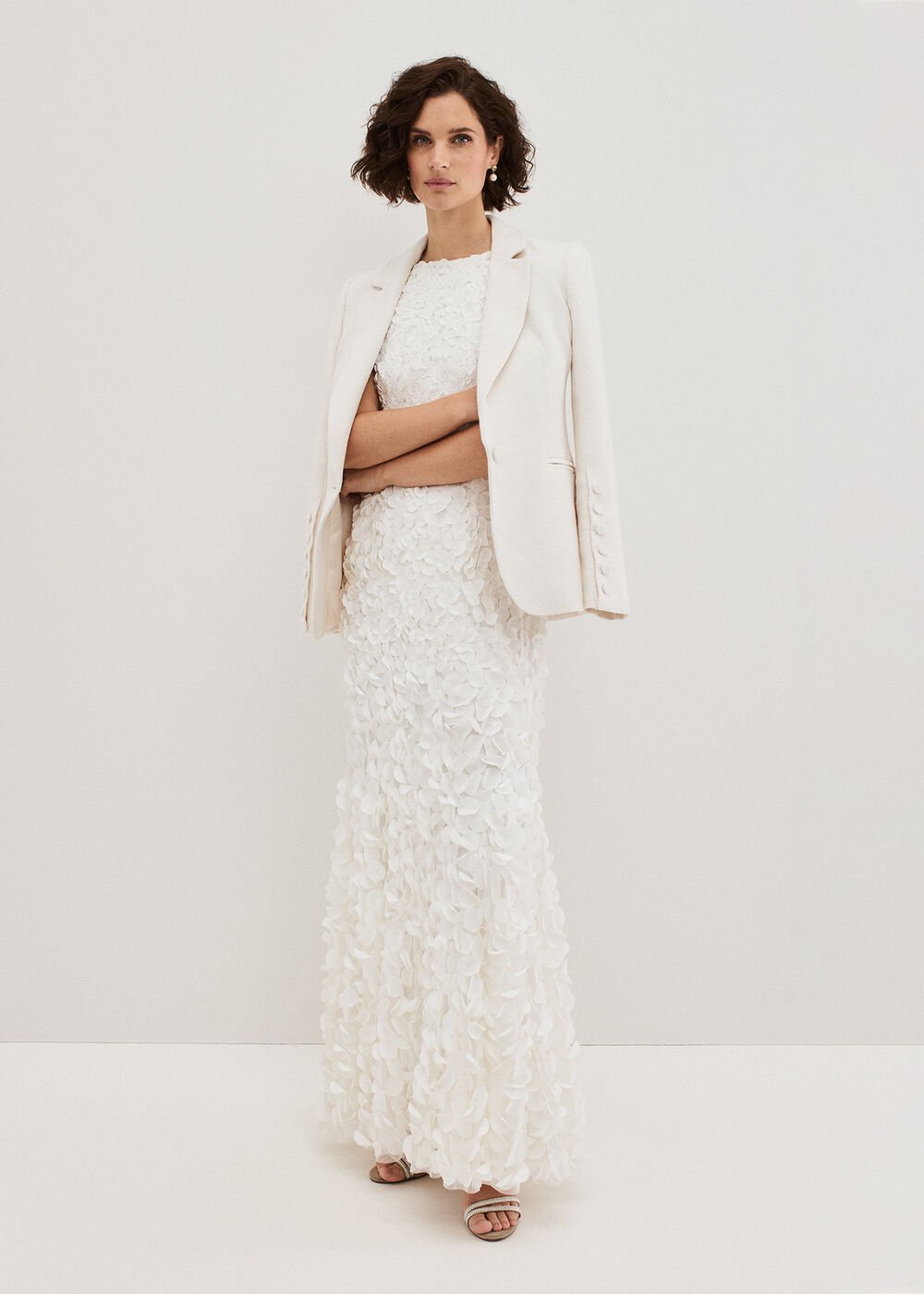 Charlene Maxi Wedding Dress - Ivory