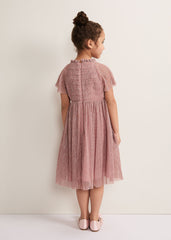 Evangeline Dress - Pale Pink