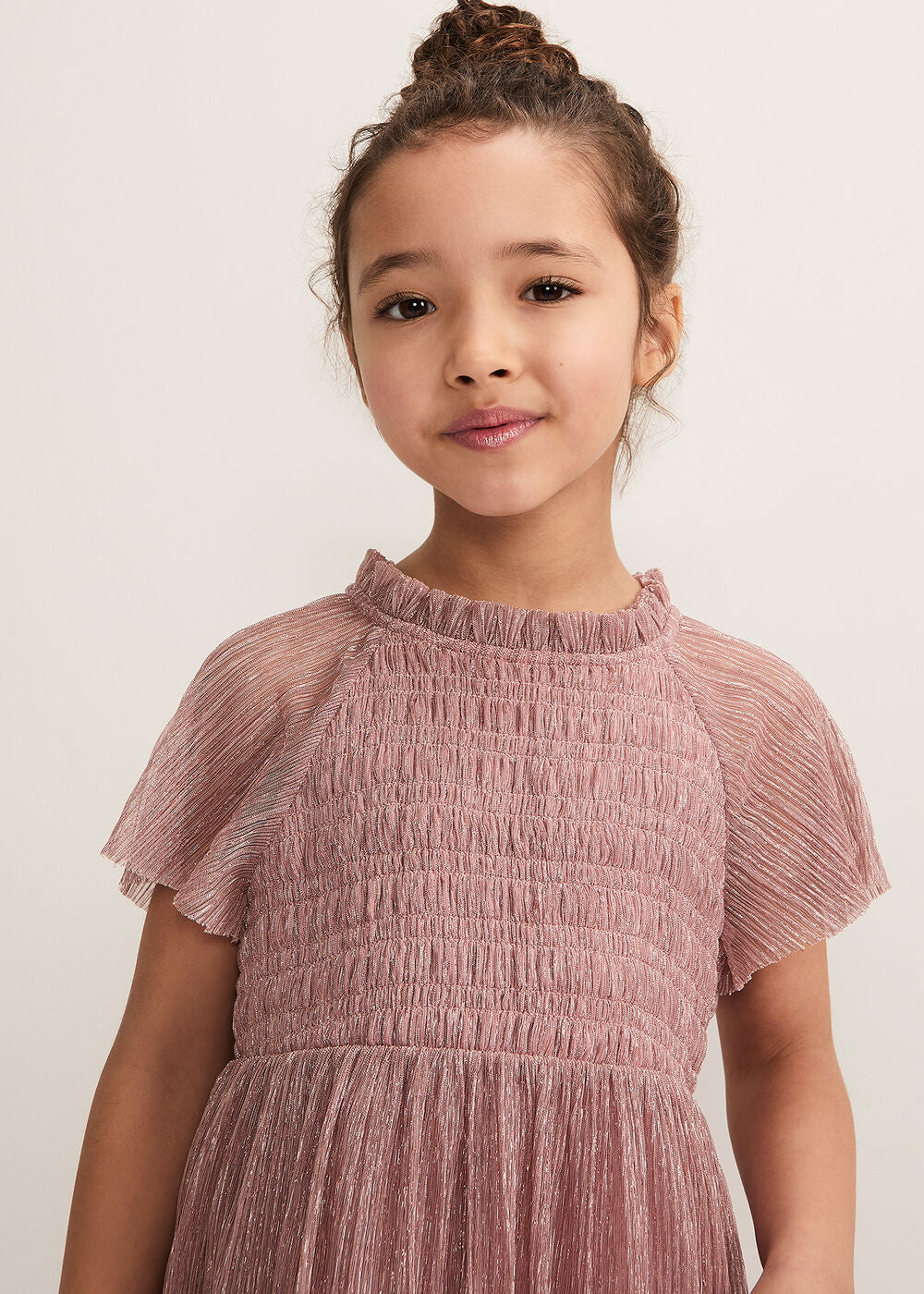 Evangeline Dress - Pale Pink
