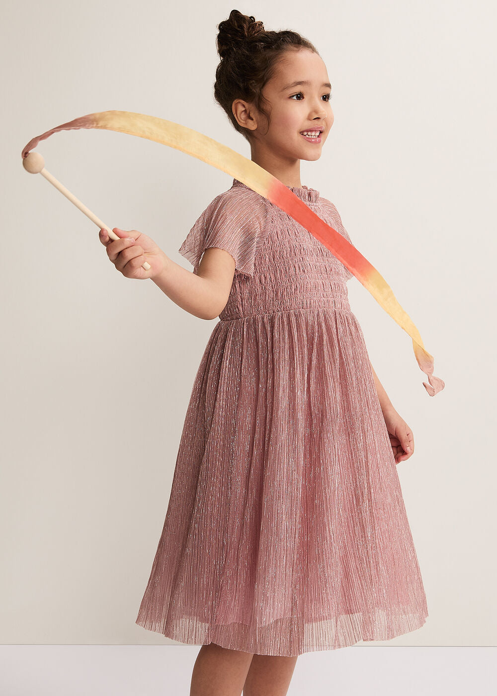 Evangeline Dress - Pale Pink