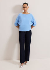Cristine Knit Jumper - Blue