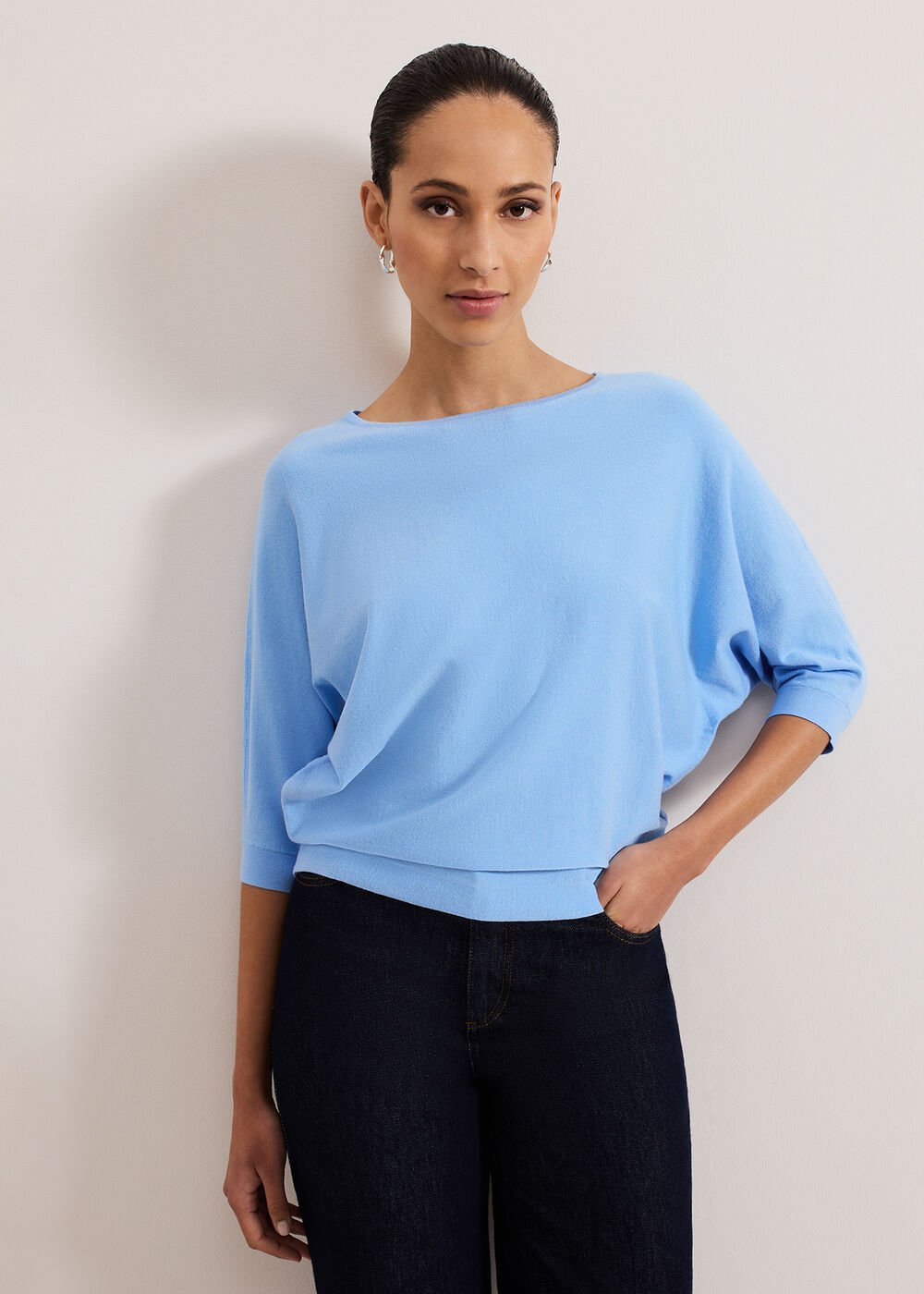 Cristine Knit Jumper - Blue