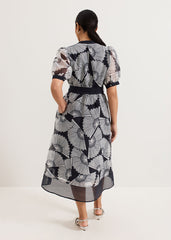 Petite Skylar Dress - Navy