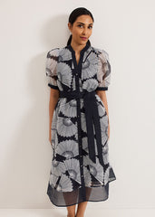 Petite Skylar Dress - Navy