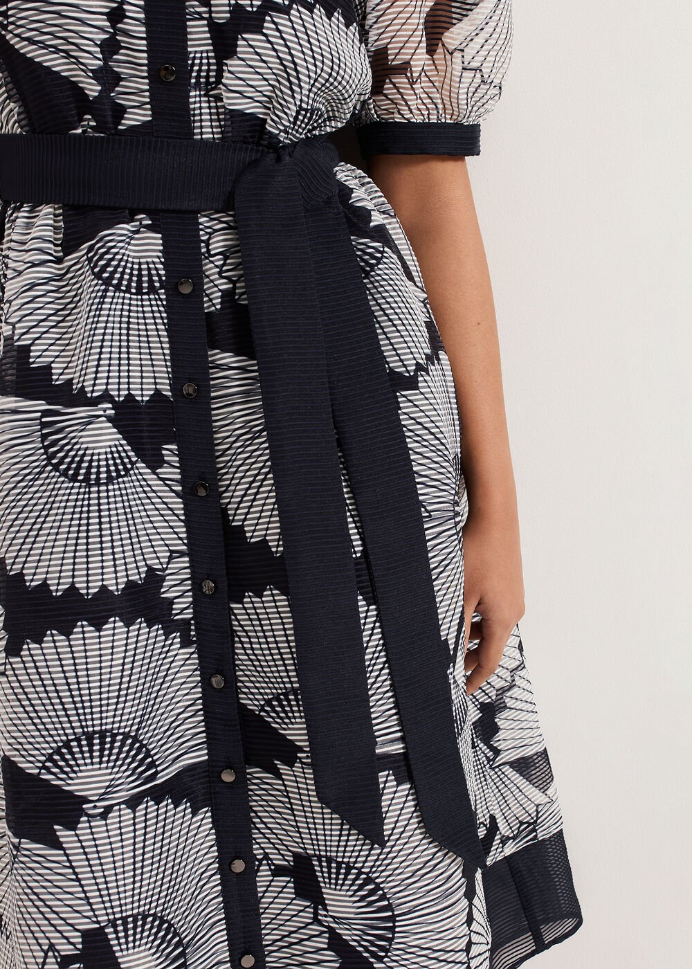 Petite Skylar Dress - Navy
