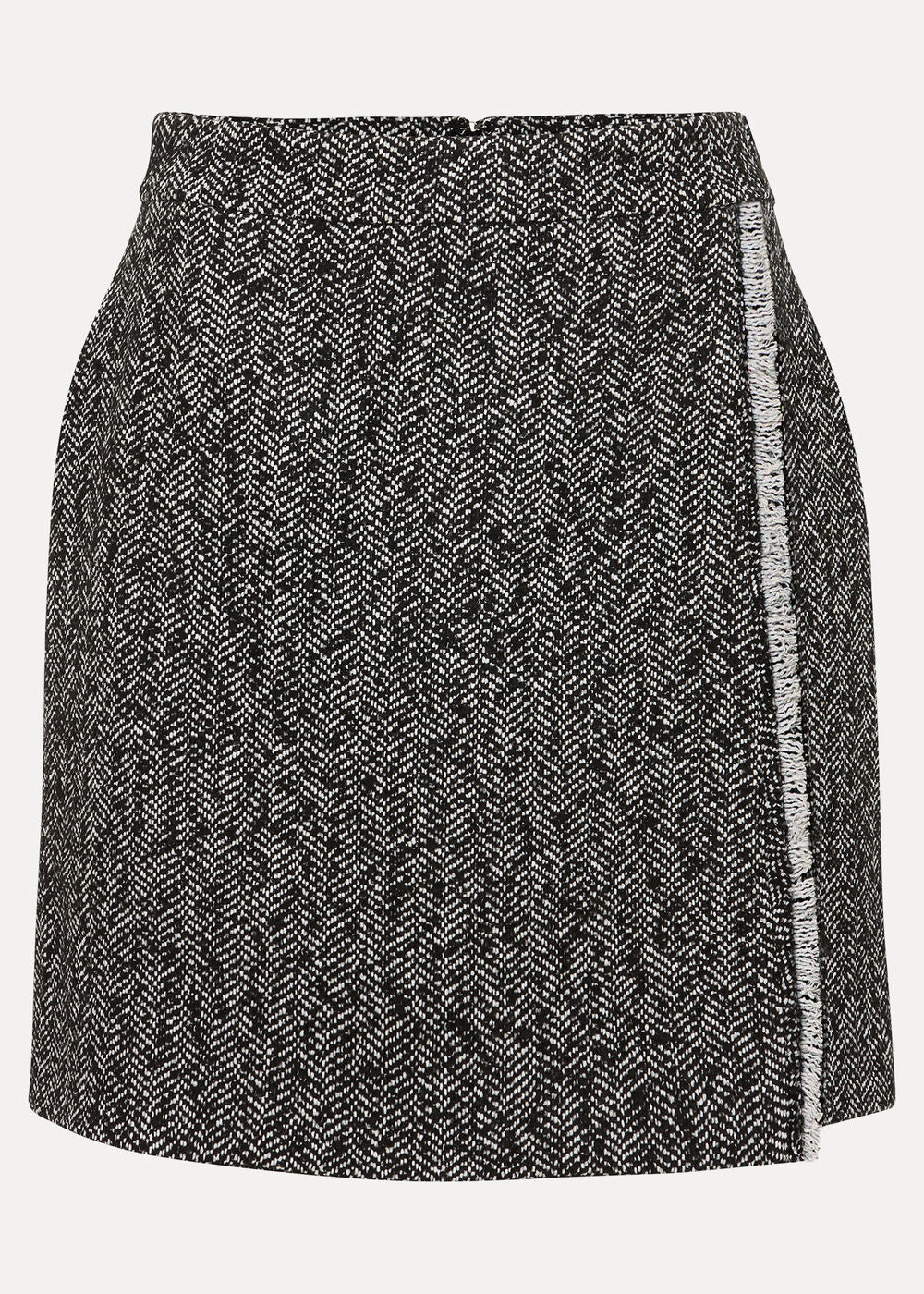 Ayame Textured Skirt - Black