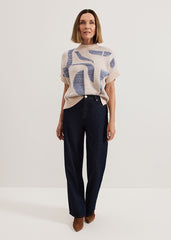 Sara Geo Tabard - Blue