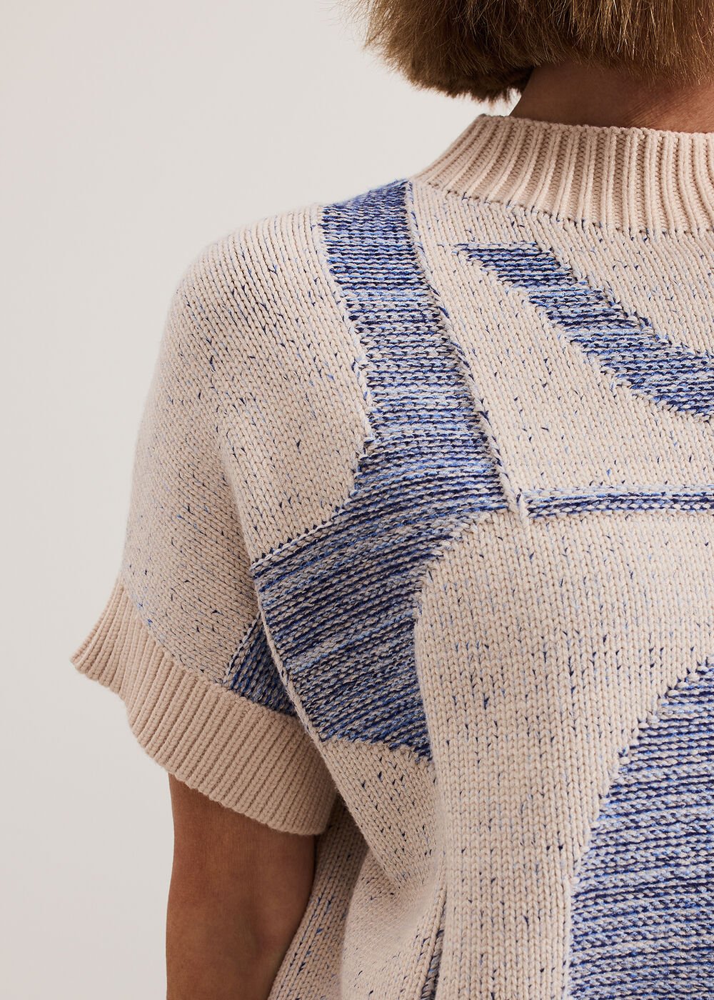 Sara Geo Tabard - Blue
