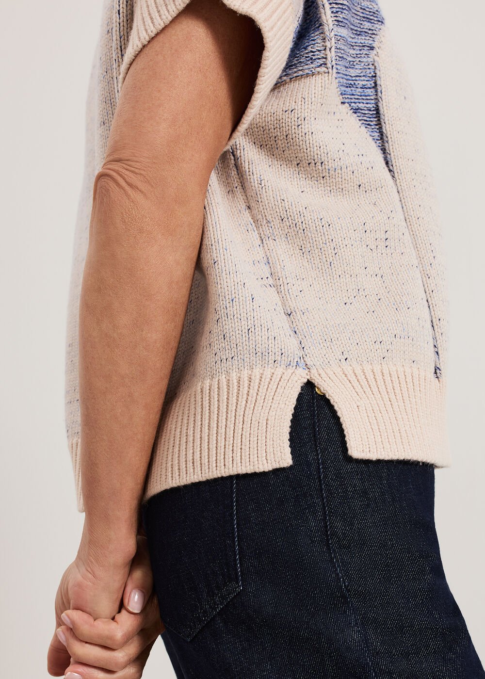 Sara Geo Tabard - Blue
