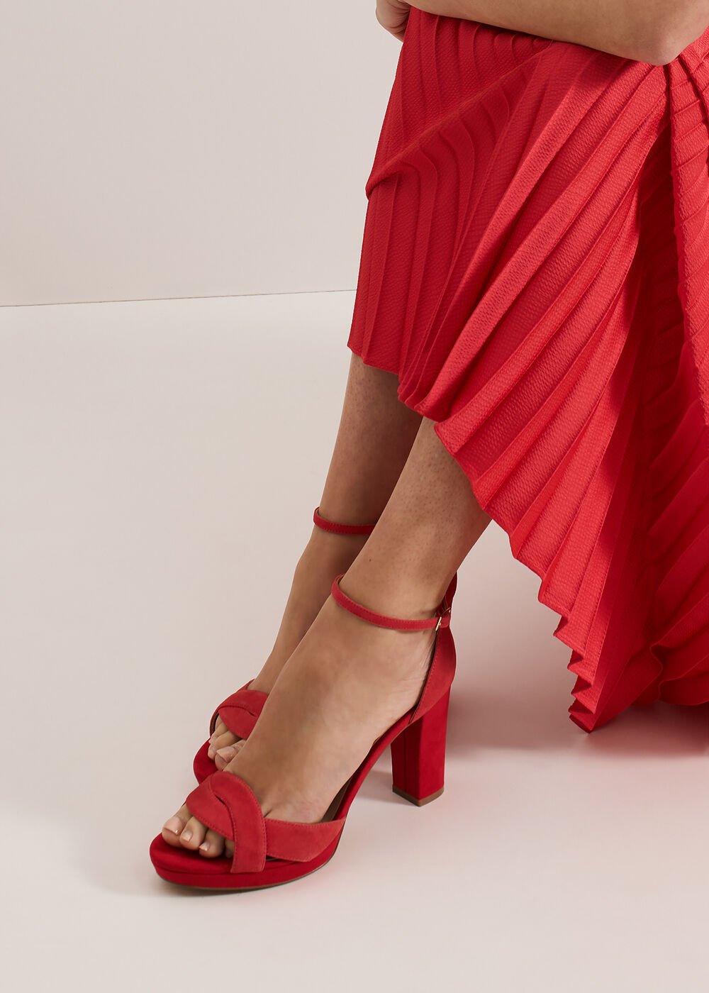 Pink Platform Sandal - Pink